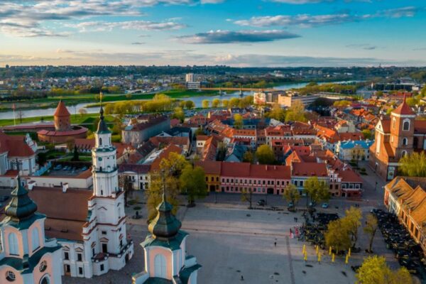 Clochant in a medieval European town.