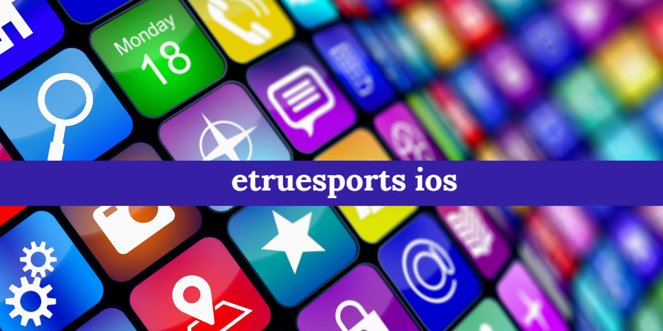 eTrueSports iOS app interface showcasing live sports streaming and real-time updates.