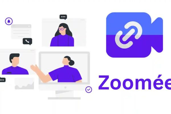 Zoomée virtual communication platform interface